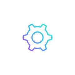 Settings tools icon. Vector illustration