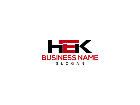 HEK Logo letter Icon For New Business
