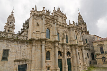 Fototapeta na wymiar Cathedral of Santiago Azabacheria