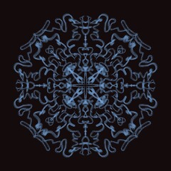 Mandala Ornament, well suited as a background. Pattern.