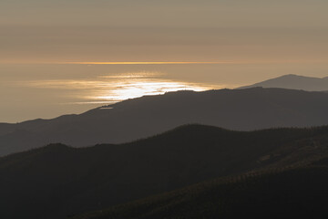 mountainous landscape in southern Spain