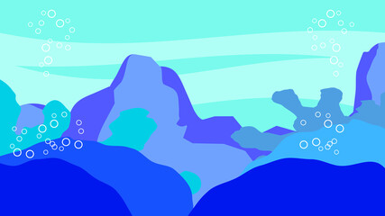 underwater abstract background