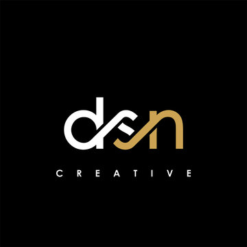 DSN Letter Initial Logo Design Template Vector Illustration