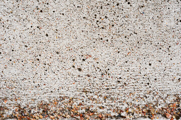 Concrete wall. Close up view