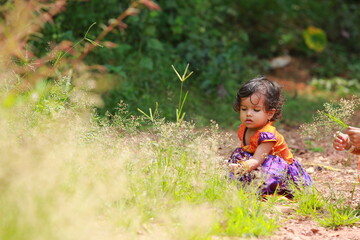 South Indian girl kids