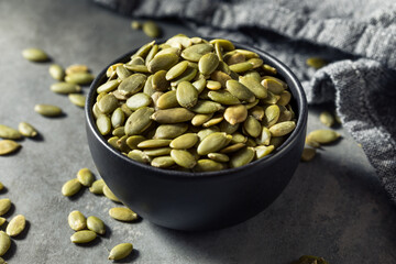 Raw Green Organic Pumpkin Seeds