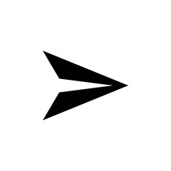 Send Icon. Paper Plane Icon. SVG Icon.