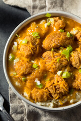 Homemade Fried Chicken Mashed Potato Bowl