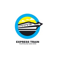 Fototapeta premium train vector icon illustration design