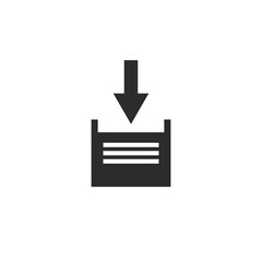 download file icon vector illustration design