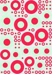 Abstract Geometric Pattern generative computational art illustration