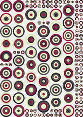 Abstract Geometric Pattern generative computational art illustration