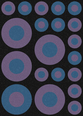 Abstract Geometric Pattern generative computational art illustration