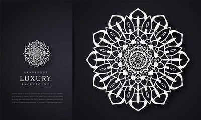 Luxury mandala background with floral ornament pattern, Vector mandala template,  invitation, cards, wedding, logos, cover, brochure, flyer, banner, Isolated