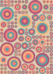 Abstract Geometric Pattern generative computational art illustration