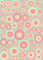 Abstract Geometric Pattern generative computational art illustration