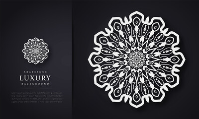 Luxury mandala background with floral ornament pattern, mandala design, Vector mandala, invitation, cards, wedding, logos, cover, brochure, flyer, banner, Isolated