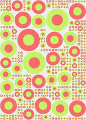 Abstract Geometric Pattern generative computational art illustration