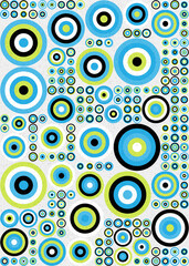 Abstract Geometric Pattern generative computational art illustration