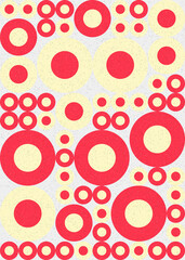 Abstract Geometric Pattern generative computational art illustration