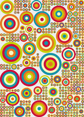 Abstract Geometric Pattern generative computational art illustration