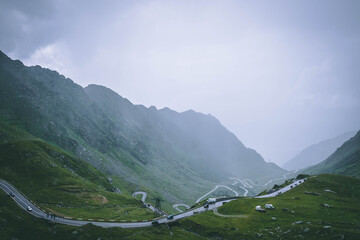 The best road in Romania - Transfagarasan