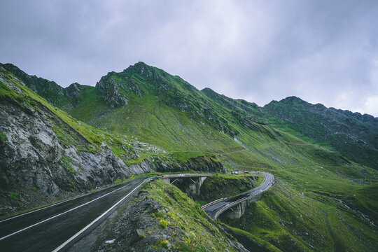 The best road in Romania - Transfagarasan