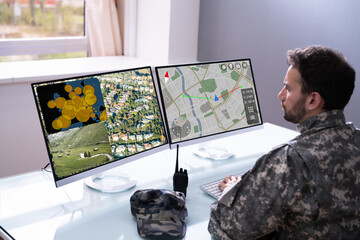 Military Data Center Using Computer Software