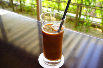 Icd milk coffee - アイスコーヒー