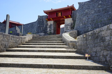 日本 那覇 首里城 瑞泉門