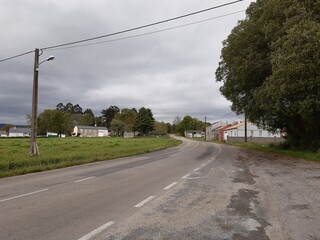 Pequeña aldea en el interior de Galicia