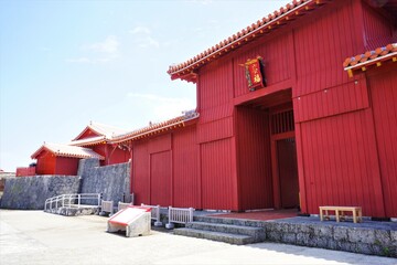 日本 那覇 首里城 広福門