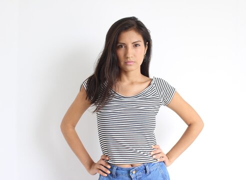 Mujer de pie