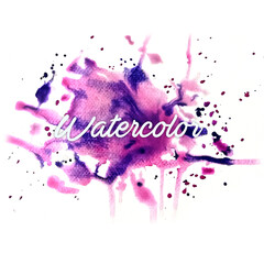 splashes of splashes on white