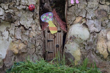 Fairy house in the wild