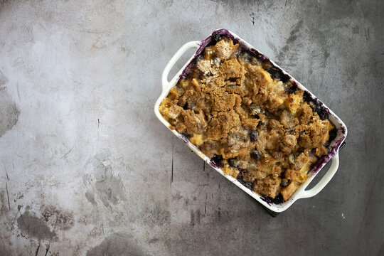 Baked Blueberry French Toast Casserole