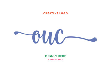 OUC lettering logo is simple, easy to understand and authoritative