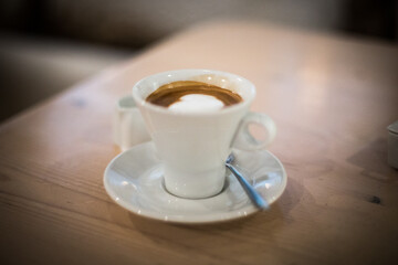 cup of cappuccino