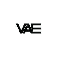 vae letter original monogram logo design