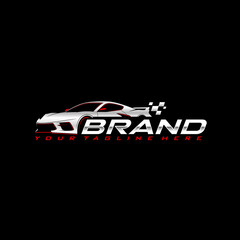 sport car logo template