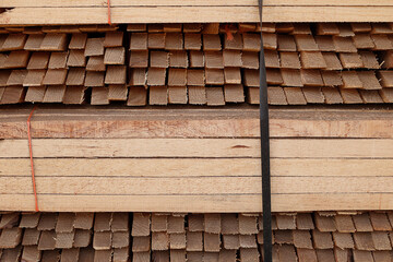 SQUARE WOODEN STICKS STACKED 3