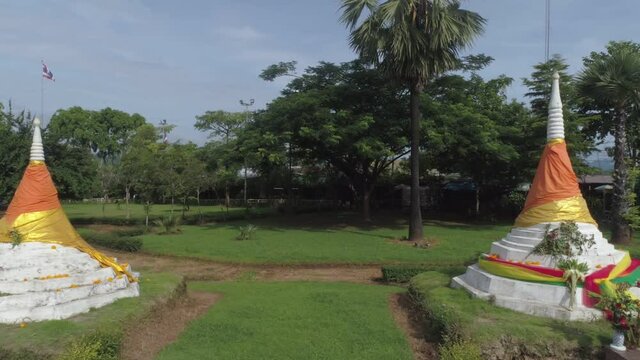 The Three Pagodas last station death railway in Kanchanaburi Thailand