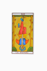 Tarot marsella arcano colgado