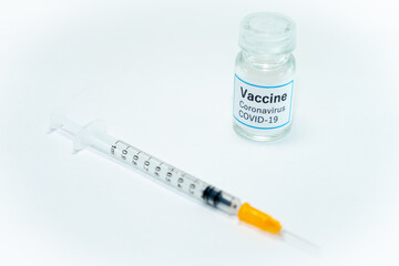 コロナウイルスワクチン予防接種(イメージ)