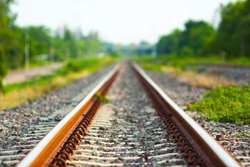 railway in the countryside