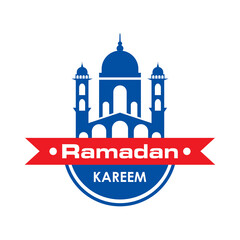 ramadan logo , muslim logo vector