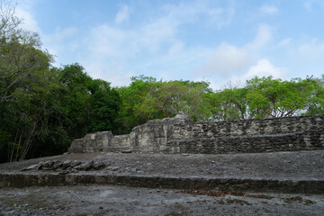 Xpujil Maya Ruin in Campeche, Mexico