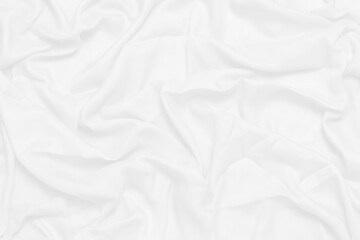 white cloth background soft wrinkled fabric patrem and surface