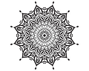 Beautiful Mandala Design Pattern - Floral Style with Decorative Look