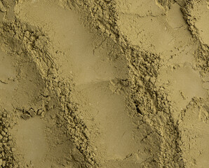 Food texture of green tea matcha powder